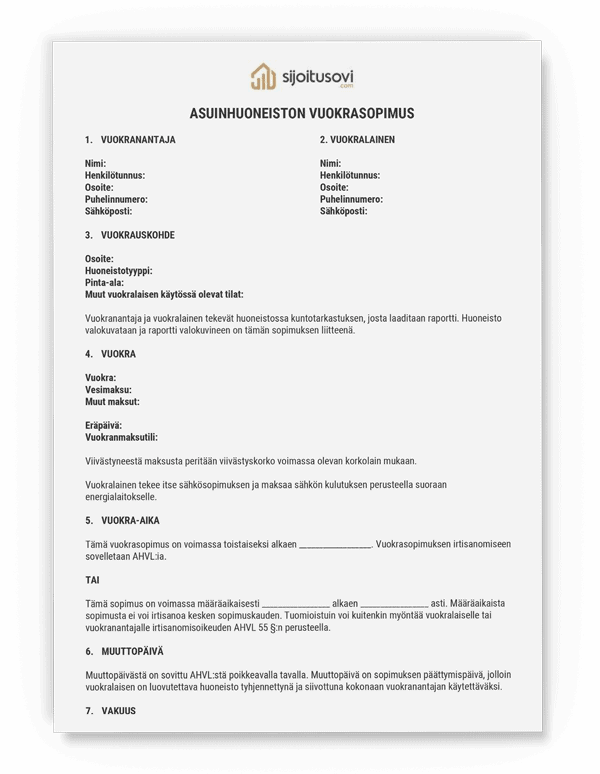 Myyt v t Kohteet Sijoitusovi